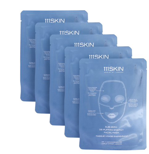 111SKIN Sub-Zero De-Puffing Energy Facial Mask [Pack of 5]