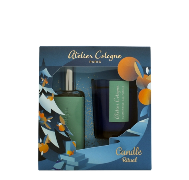 ATLERIER COLOGNE Clémentine California Gift Set - 30ml Cologne + Candle