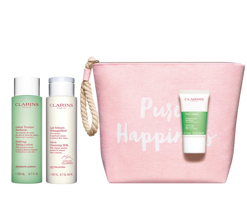 CLARINS Perfect Cleansing Kit for Combination to Oily Skin Gift Set