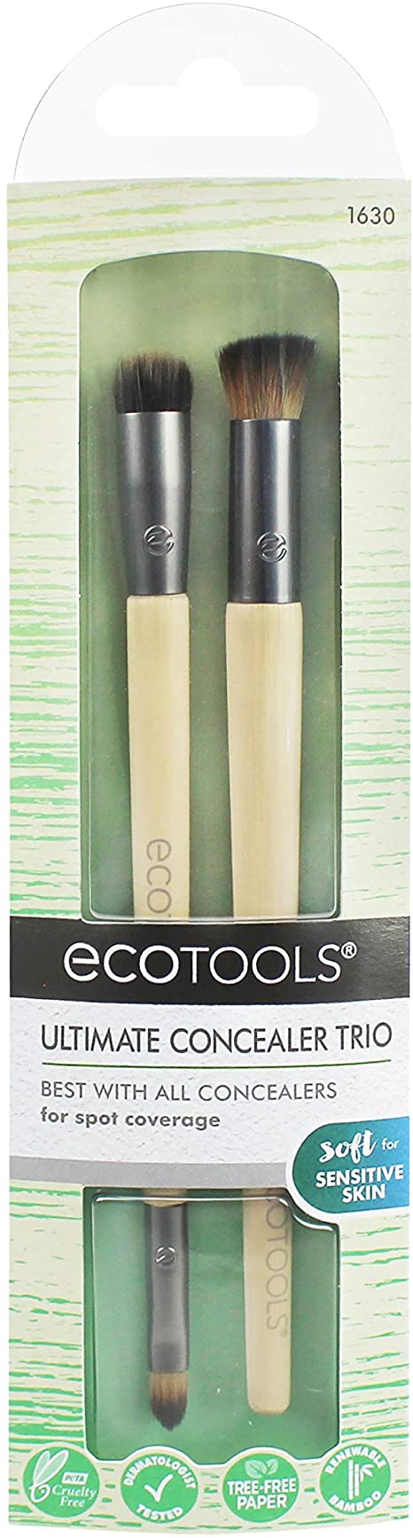 ECOTOOLS Ultimate Concealer Duo Brush Set.