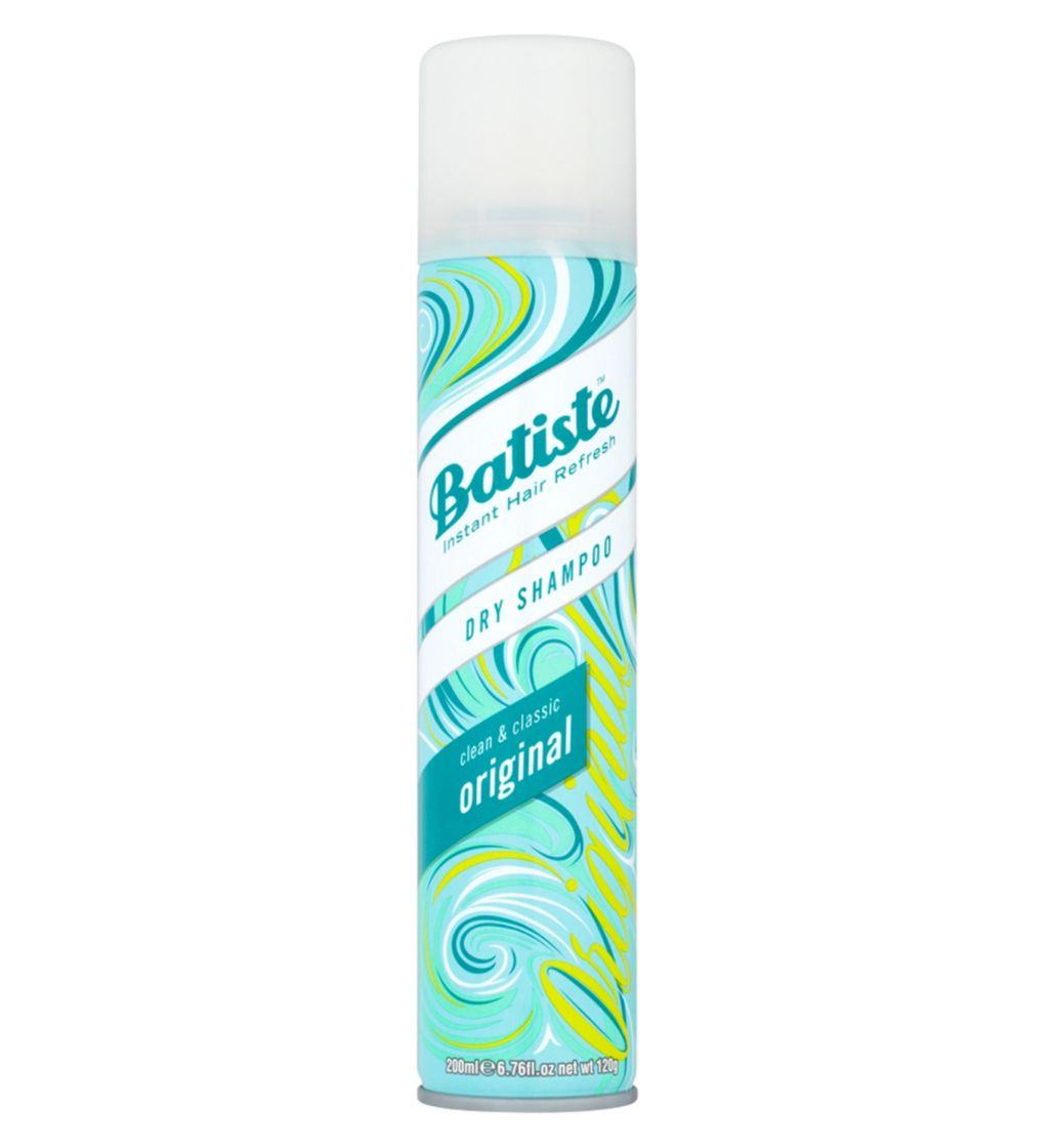 BATISTE Dry Shampoo Spray - Clean & Classic Original.