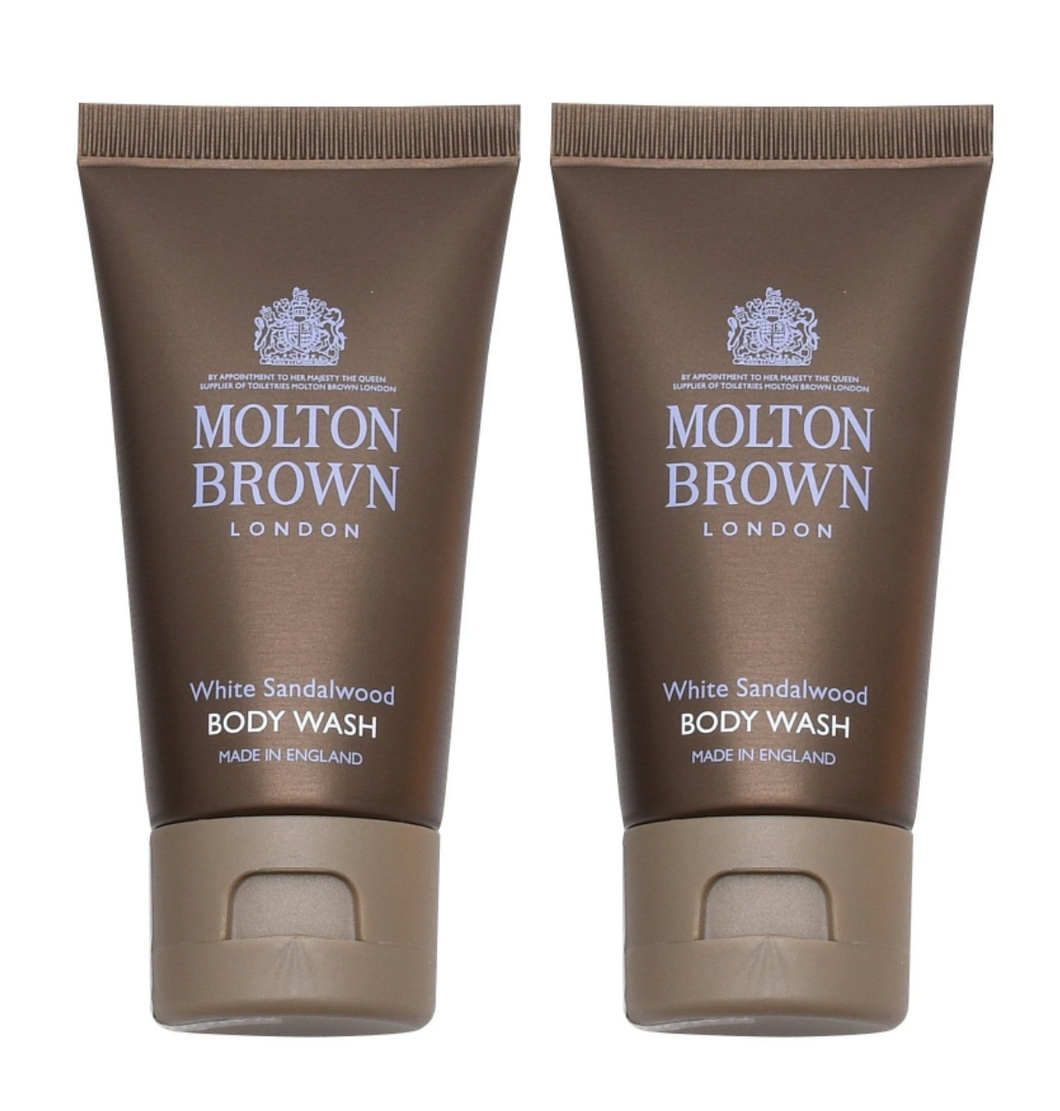 MOLTON BROWN Coco & Sandalwood Body Wash DuoMOLTON BROWN White Sandalwood Body Wash Duo