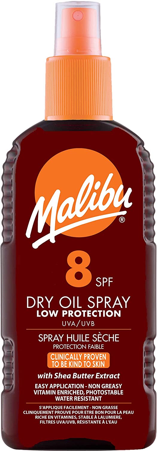 MALIBU Dry Oil Spray SPF8