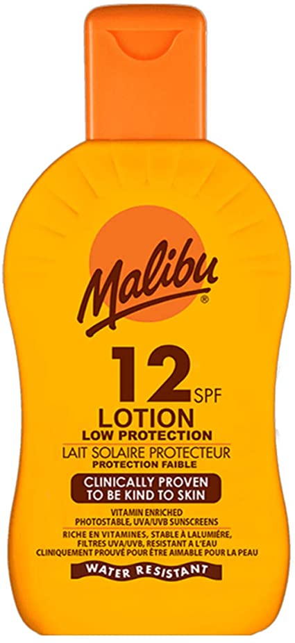 MALIBU Sun Lotion SPF12.
