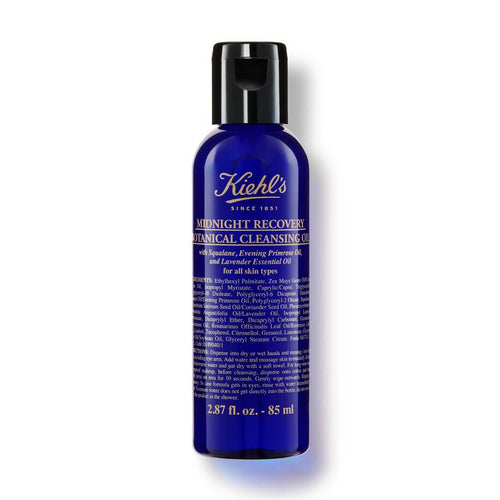 KIEHL'S Midnight Recovery Botanical Cleansing Oil.