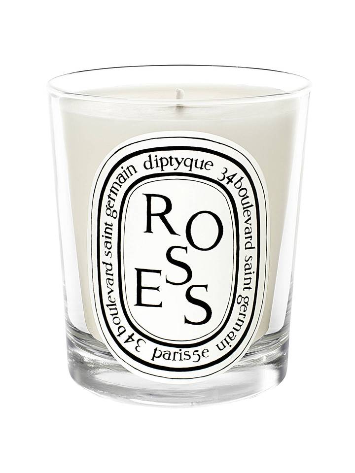 DIPTYQUE Roses Scented Candle.