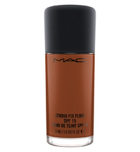 Load image into Gallery viewer, MAC Studio Fix Fluid Foundation SPF15 (Various Shades).
