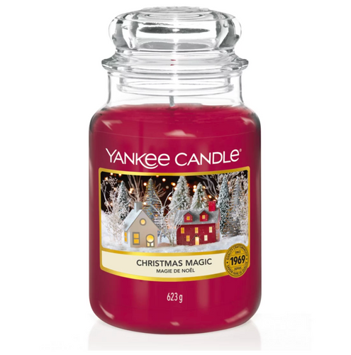 YANKEE CANDLE Christmas Magic Candle 623g - Large Jar