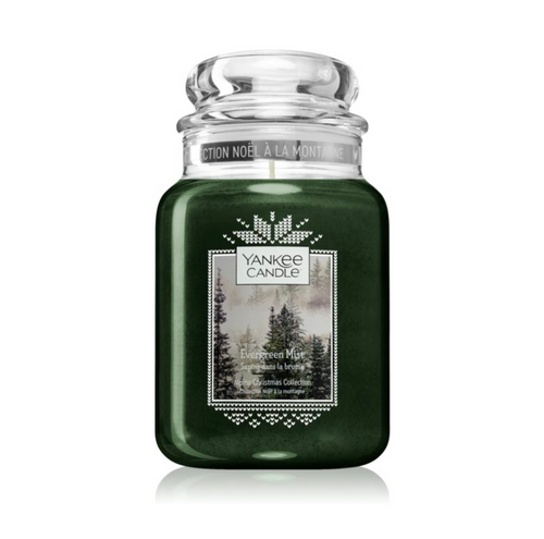 YANKEE CANDLE Evergreen Mist Candle 623g - Large Jar