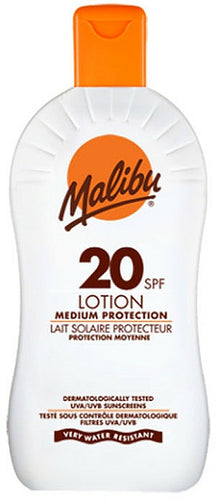 MALIBU Sun Lotion SPF20.